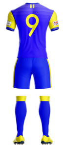 ชุดฟุตบอลสำหรับผู้ชายสามารถปรับแต่งได้โลโก้ขนาดพลัสไซส์พร้อมผ้าเจอร์ซี่พิมพ์ลายลูกค้า - Product Image 4