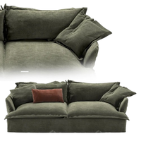 Ching xin Nordic 3-Sitzer Luxus Schwarz Wabi Sabi Samt Holz Modular Couch Set Hotel Krankenhaus Schule Apartment Dining Living