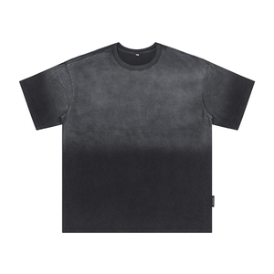 เสื้อยืดผ้าฝ้ายสำหรับผู้ชายเสื้อยืดโลโก้แบรนด์ตามสั่งดีไซน์ใหม่แนวสตรีท - Product Image 2