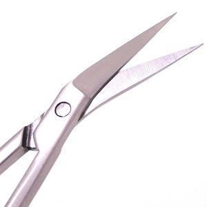 Tijeras Quirúrgicas Dentales, Corte Oblicuo, Tijeras Curvas Afiladas para Apósitos, Herramientas de Acero Inoxidable - Product Image 3