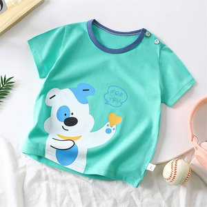 Manufacturers Wholesale Children's Short Sleeved Summer Boy and Girl T-shirt Kids Cartoon <strong>Clothing</strong> <strong>for</strong> <strong>2</strong>-12 <strong>Years</strong> <strong>Old</strong> - Product Image 2
