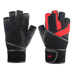 Demi Doigt Qualité Supérieure Style Gym Gants D'haltérophilie Sport Haltérophilie Gym Fitness Gants - Product Image 2