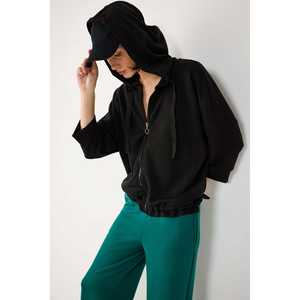 เสื้อสเวตเชิ้ตมีฮู้ดผ้าโมดอลเนื้อเนียนมีซิป - Product Image 2