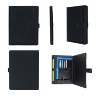 Vente en gros tendance de qualité supérieure similicuir dossier de fichiers Portable dossier portefeuille sac pour les employés de bureau usage exécutif