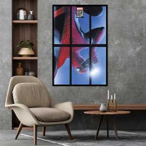 โปสเตอร์ฉลองครบรอบ 80 ปีมาร์เวลคอมิกส์ สไปเดอร์แมน ดีไซน์ทันสมัยสำหรับตกแต่งผนัง - Product Image 4