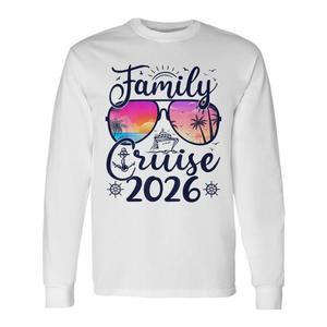 T-shirt a maniche lunghe coordinata per la famiglia per le vacanze estive 2026 - Collezione Crociere - Product Image 1