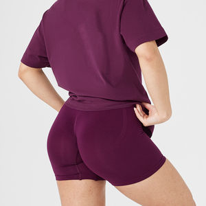 Vente en gros, ensemble deux pièces d'été de haute qualité pour femmes, t-shirt à manches courtes et short Active, coupe ajustée unisexe - Product Image 1