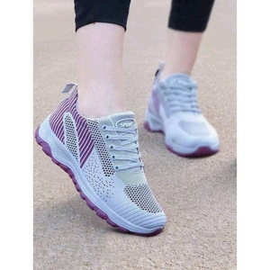 Sneakers Casual da Donna Alla Moda con Lacci Frontali, Scarpe da Tennis Traspiranti per Camminata - Product Image 1