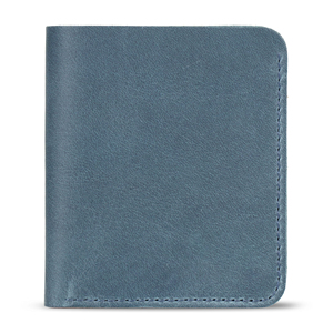 HPremium Handmade Genuine Leather <b>Card</b> <b>Holder</b> Slim Wallet With Burnished Edges Stylish Organizer For <b>Travel</b> HLC-0178 - Product Image 6