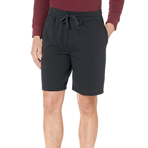 Pantalones cortos de gimnasio ajustados profesionales para hombre, cómodos, personalizados, con cordón, ropa de algodón sólido, estilo informal, MOQ bajo, superventas - Product Image 1