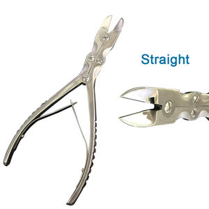 Haute Qualité Orthopédique Double Joint En Acier Inoxydable Rongeurs Manuel Vétérinaire Os Coupe Forceps Conception Droite - Product Image 6