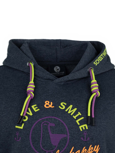 500 Gsm 100% coton broderie hiver fermeture éclair polaire poids lourd hommes sweat à capuche Streetwear - Product Image 2