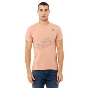 Camiseta estampada holgada de 100% algodón con estampado personalizado al por mayor para hombre, camiseta de manga corta para entrenamiento en el gimnasio, camiseta a granel lisa en blanco OEM - Product Image 4