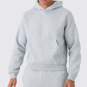 Conjunto de pantalones de chándal y Sudadera con capucha de dos piezas de invierno de alta calidad para hombre, Sudadera con capucha de peso pesado personalizada para hombre, chándales - Product Image 5