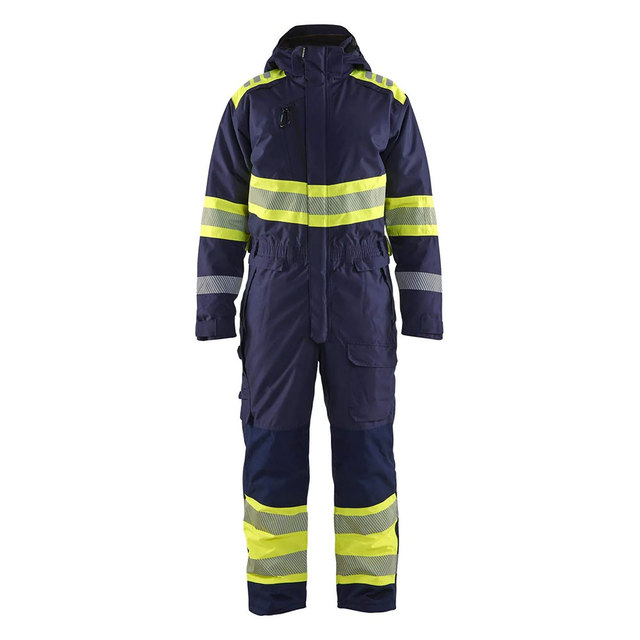 ODM Supply High Visibility Cotton Workwear Safety Coverall Suits Waterproof Industrial Work Uniform for Fire