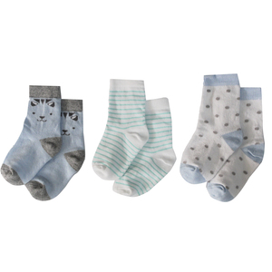 Ensemble de 3 pièces en étain Baby Fant. Chaussettes pour bébé garçon, confortables et mignonnes, lot de trois - Product Image 4