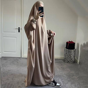 Ramadan Eid à capuche Abaya femmes prière vêtement musulman Jilbab robe longue ample Abayas dubaï turquie vêtements islamiques - Product Image 5