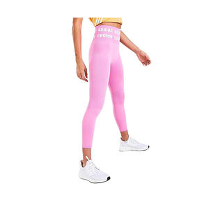 Leggings Deportivos Sin Costuras Adidas para Mujer, Color: Rosa, 100% Auténticos - Product Image 1
