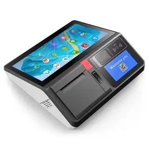80Mm Auto Cutter Printer Mini Desktop Pos 11.6 Inch Smart Pos Machine Alles-In-Een Tablet Pos Met Ce Fcc Ukca Certificering