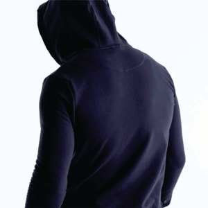 Qualité professionnelle hommes sport course à capuche meilleure vente haute performance longue fermeture éclair sweat vêtements de sport sweat à capuche athlétique - Product Image 6