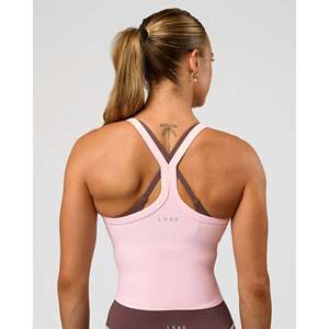 Flame Ribbed <b>Knit</b> <b>Tank</b> <b>Top</b> <b>for</b> <b>Women</b>-Sexy Square Neck Halter Breathable Summer Club Wear Custom Front Plus Short Feather - Product Image 4