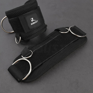 Correas de Tobillo de Neopreno de Fácil Ajuste con Acolchado Suave, Construcción Resistente, Cierre de Doble Anillo, Unisex, para Levantamiento de Pesas RI-7106 - Product Image 6