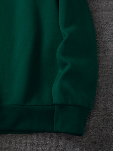 Sweatshirts à enfiler personnalisés de haute qualité pour hommes Sweatshirts Colorblock pour hommes avec logo imprimé en gros pour la saison d'hiver - Product Image 4