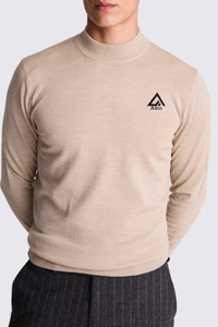 Pull-over décontracté à manches longues pour homme en laine/cachemire anti-boulochage avec logo frontal, fin, 100 % coton – Vente en gros - Product Image 4