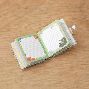 Agenda de Bolsillo con Diseño de Gato, Hecha de Plástico PVC - Product Image 2