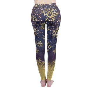 Meilleure vente Leggings d'entraînement à motif imprimé de qualité supérieure Pantalon de yoga de fitness en polyester spandex extensible avec des motifs dynamiques - Product Image 2