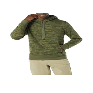 Sweat-shirts et pulls à capuche amples pour hommes, sweat-shirt surdimensionné en coton mélangé, col rond, gris, sweat-shirt court - Product Image 1