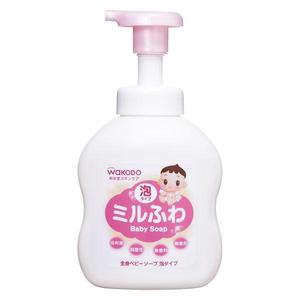 สบู่เหลวอาบน้ำเด็ก วาโกโดะ มิลูฟูวา ชนิดโฟม 450 มล. อะมิโน แอซิด อ่อนโยนต่อผิว ผลิตภัณฑ์อาบน้ำเด็กจากญี่ปุ่น ผลิตในประเทศญี่ปุ่น สั่งซื้อจำนวนมาก - Product Image 1