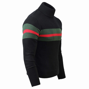 2025 nueva llegada al por mayor moda Casual hombres pulóver cuello alto manga larga sudadera más vendidos hombres sudaderas - Product Image 3