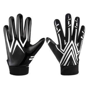 Gants de football américain Nouvelles poignées respirantes avec impression de logo personnalisé Meilleurs gants de sport à prix de gros raisonnable - Product Image 4
