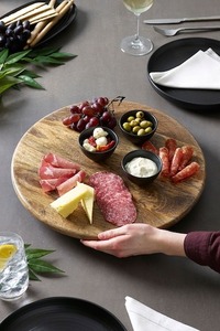 Customized Size Wooden <b>Lazy</b> <b>Susan</b> Serving Storage Holders & Racks Snacks and Beverage Servers Available - Product Image 4