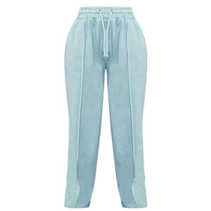 Tenues personnalisées 2 pièces Survêtements pour femmes Sweat-shirt court à manches longues 100% coton Baggy Jogger Ensemble de pantalons de survêtement Dames Sweatuit - Product Image 3