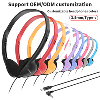 Casques téléphoniques intra-auriculaires professionnels 857 pour centres d'appels, filaires, avec prise jack 3,5 mm, étanches IPX-4 et câble de 1,2 m