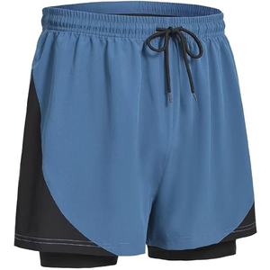 Short de fitness de qualité unique pour hommes avec poches short de fitness respirant et à séchage rapide de haute qualité - Product Image 6