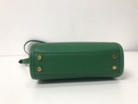 Sac bandoulière ALPHA KAPA ALPHA, sac bandoulière vert avec bouclier en relief