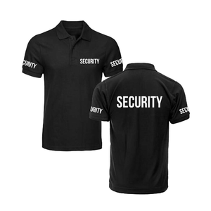 Camisas Polo Personalizadas para Hombre, Uniforme de Guardia de Seguridad de Manga Corta para Verano, Ropa de Trabajo Profesional para la Escuela - Product Image 1