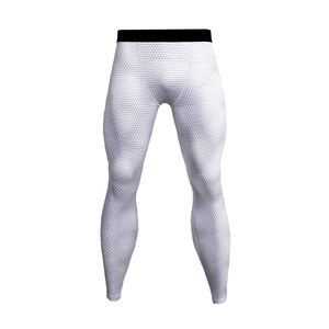 Collants d'entraînement personnalisables de haute qualité Leggings de yoga à taille élastique pour hommes - Product Image 1