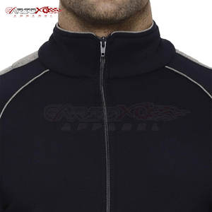 Chándal atlético para correr para hombre con pantalones ajustados y chaqueta frontal con cremallera Chándal transpirable para correr para hombre - Product Image 4