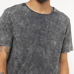 100% camisetas de manga corta de algodón con serigrafía logotipo personalizado OEM camiseta - Product Image 5