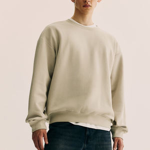 Sudaderas holgadas de ropa de calle Vintage para hombre de talla grande con logotipo personalizado impreso algodón tela francesa en relieve sudaderas con capucha - Product Image 3