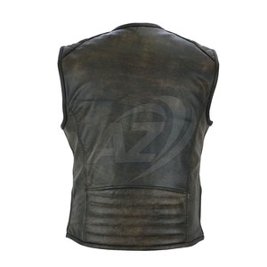 Gilet de moto en cuir respirant de haute qualité, sur mesure, pour adultes, nouvelle arrivée du Pakistan, toutes saisons - Product Image 4
