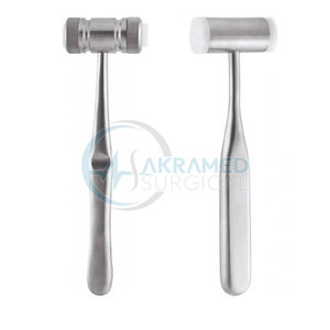 Instruments orthopédiques de haute qualité, maillets à os en acier inoxydable, manuels, certifiés CE ISO, réutilisables, légers, garantie 1 an - Product Image 2