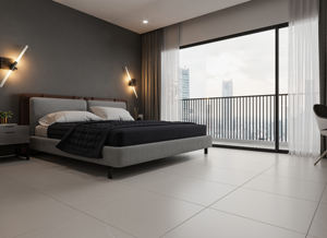 Azulejo de porcelana esmaltada con acabado mate de alta calidad 30x60 60x60 Aspecto de piedra beige Estilo de diseño moderno Azulejo de piso de muestra gratis - Product Image 5