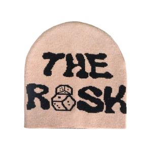 Custom Logo Beanie Hat Colorful <b>Bold</b> Jacquard Lettering Streetwear Skull <b>Cap</b> Unisex Comfortable Knitted Y2K Winter Hat - Product Image 3