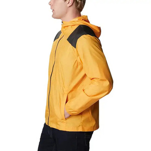 Wholesale Windproof <b>Jacket</b> Customized <b>Winter</b> Outdoor <b>Waterproof</b> <b>jacket</b> for men, Solid color Style Polyester Nylon Material - Product Image 3