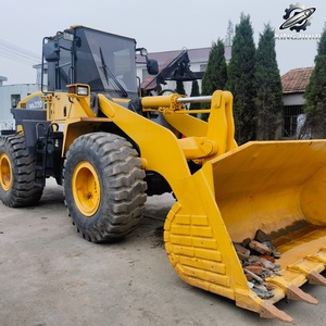Used Komatsu320 Wheel <b>Loader</b> 12.8ton 2.3m³Bucket Original Japan brand Second-hand Construction Machinery <b>Low</b> Hours CE Certified - Product Image 2